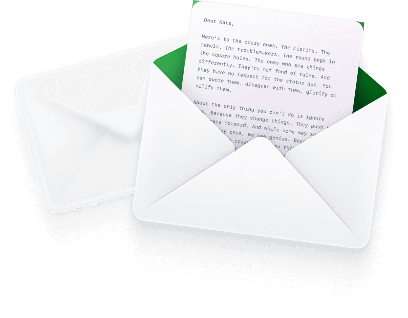 Newsletter Envelope